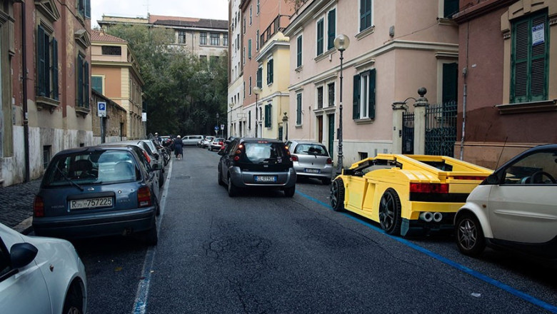LEGO Vehicles Take Over The Streets Of Rome