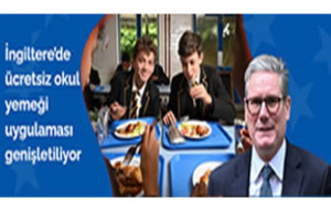 İngiltere’de ücretsiz okul yemeği uygulaması genişletiliyor