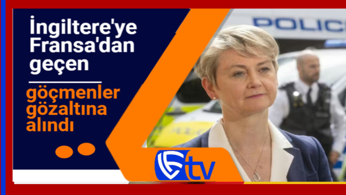 İngiltere'ye Fransa'dan geçen göçmenler gözaltına alındı