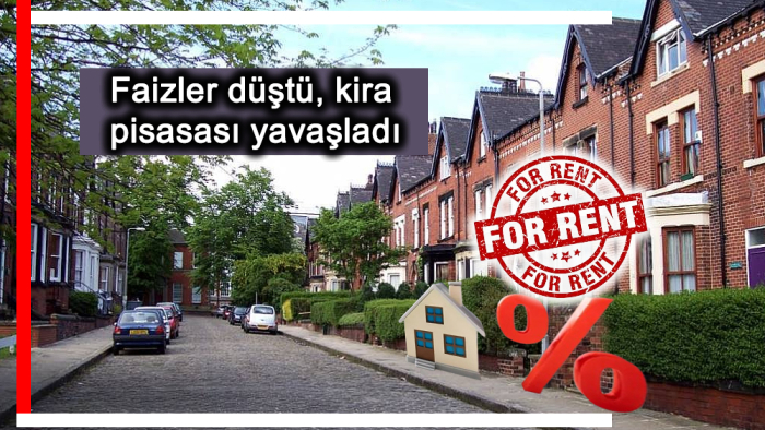 Faizler düştü, kira pisasası yavaşladı